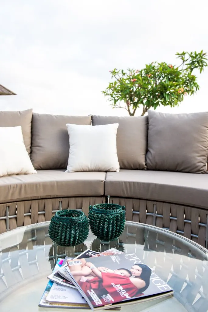 Skyline Design Strips Modular Curved Rattan Right Arm Seat