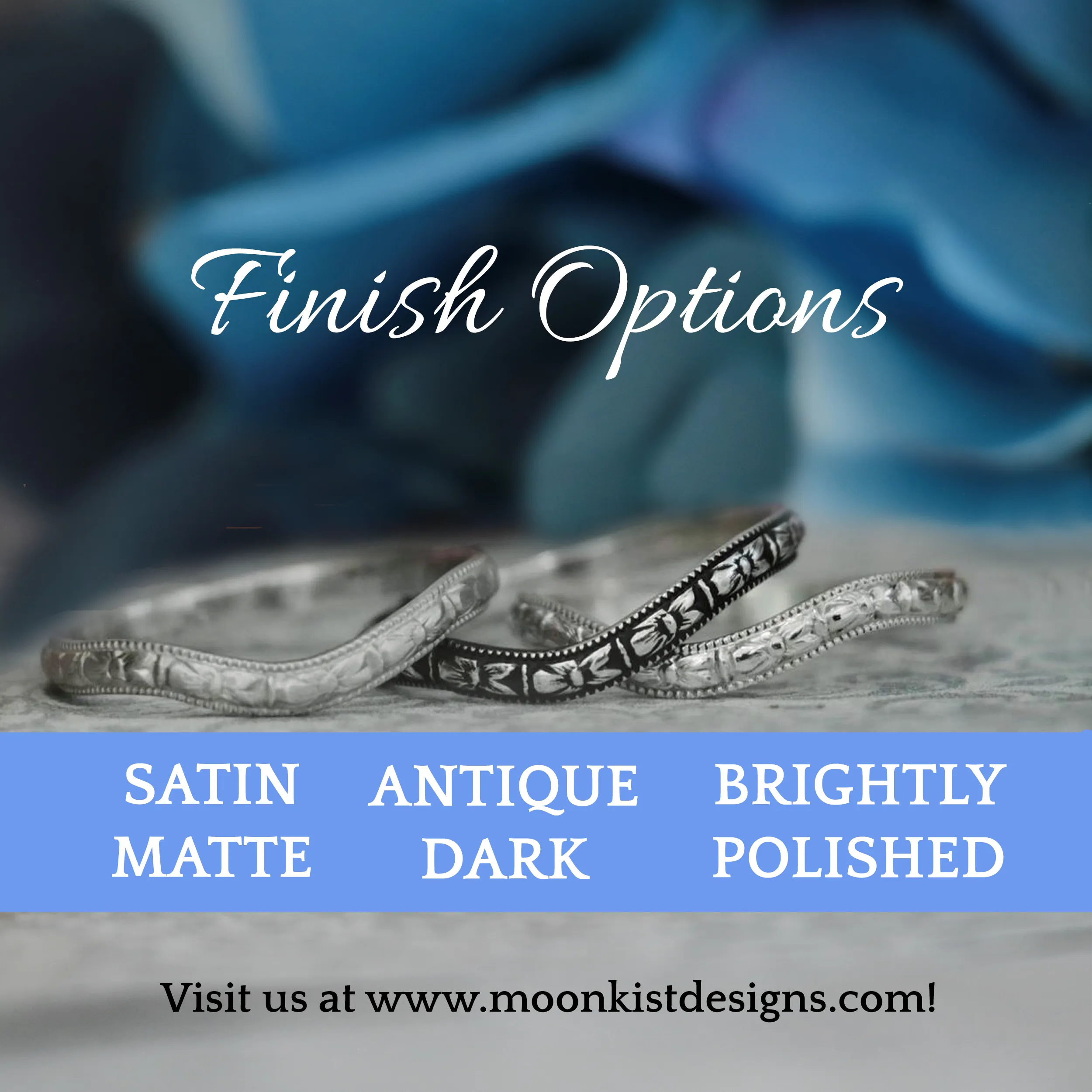 Southwestern Silver Mens Wedding Band | Moonkist Designs