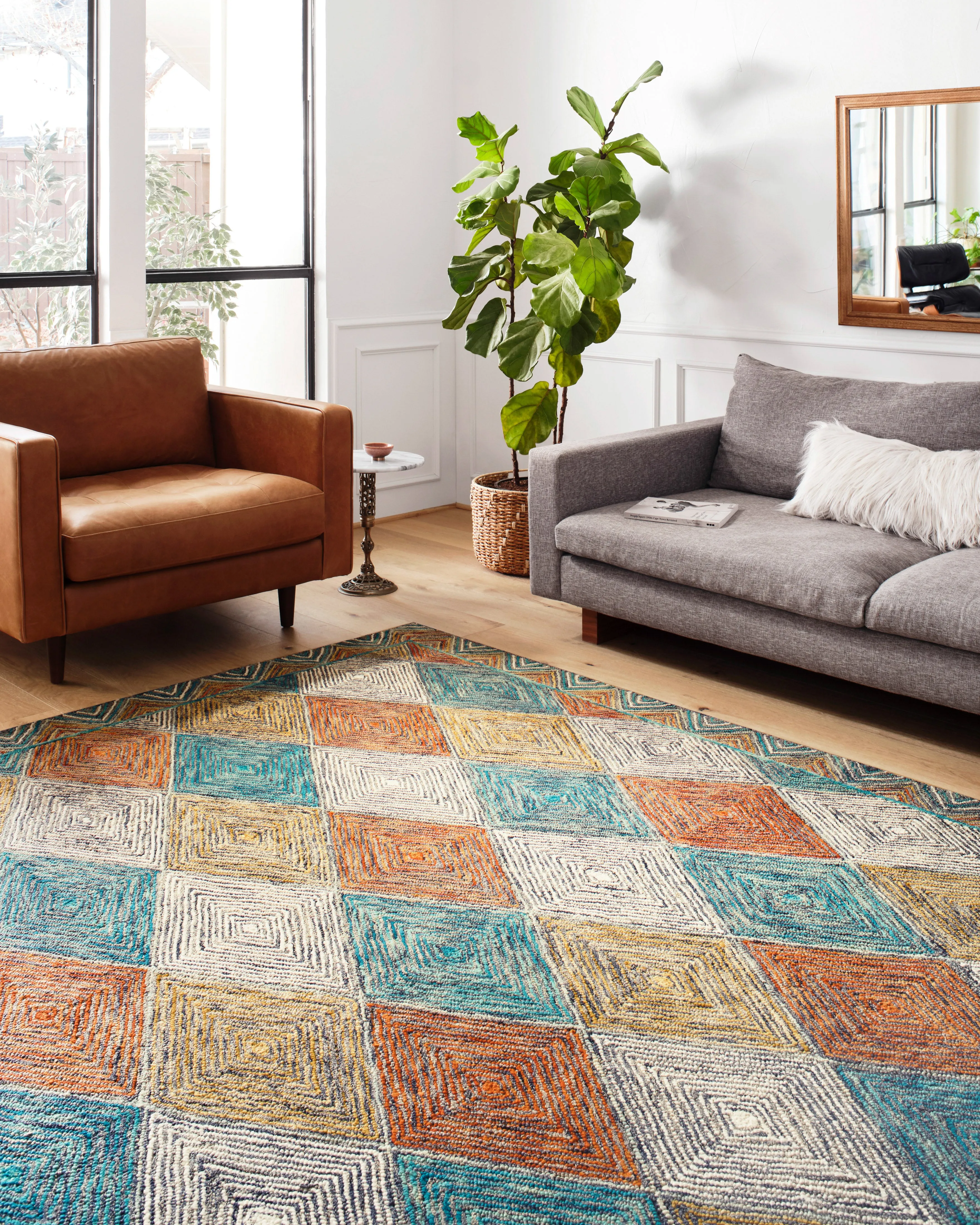 Spectrum Rug in Sunset & Ocean