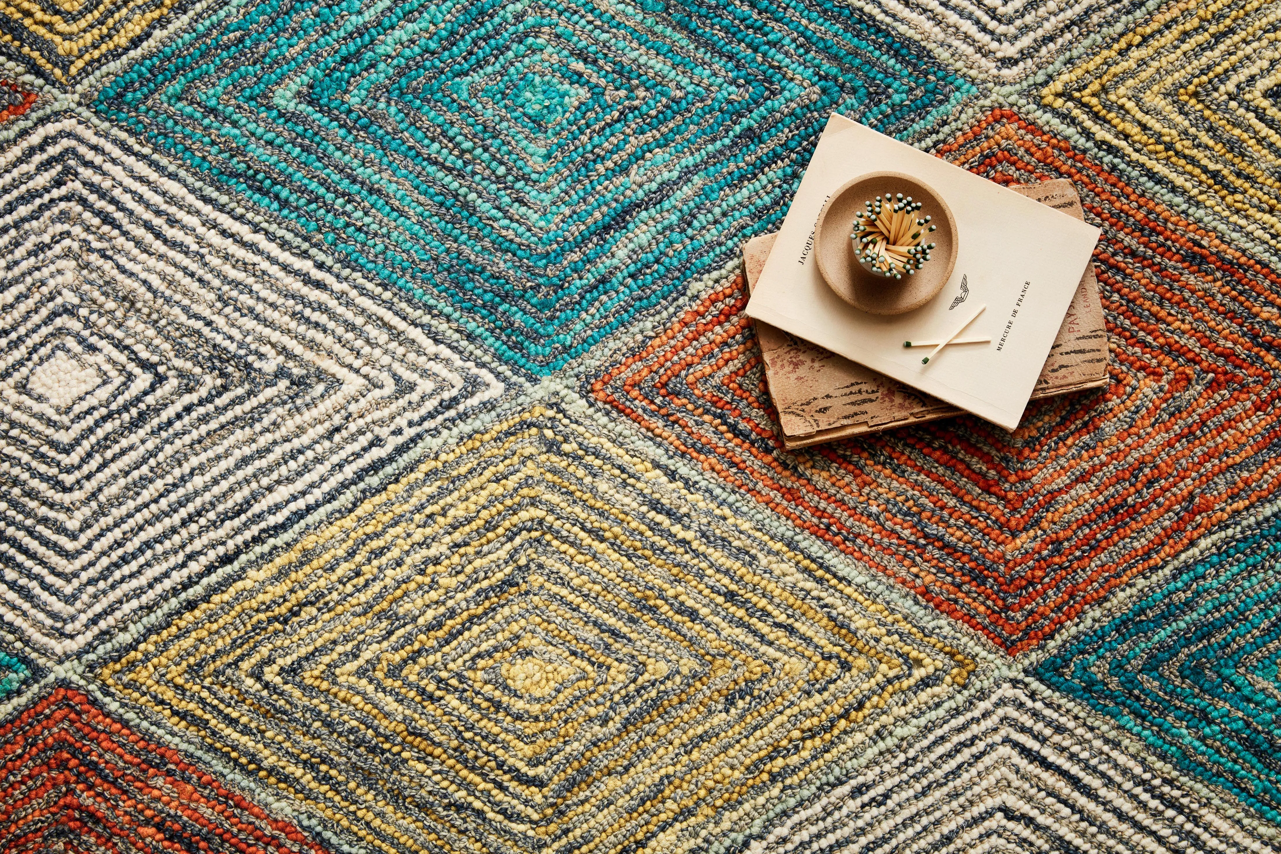 Spectrum Rug in Sunset & Ocean