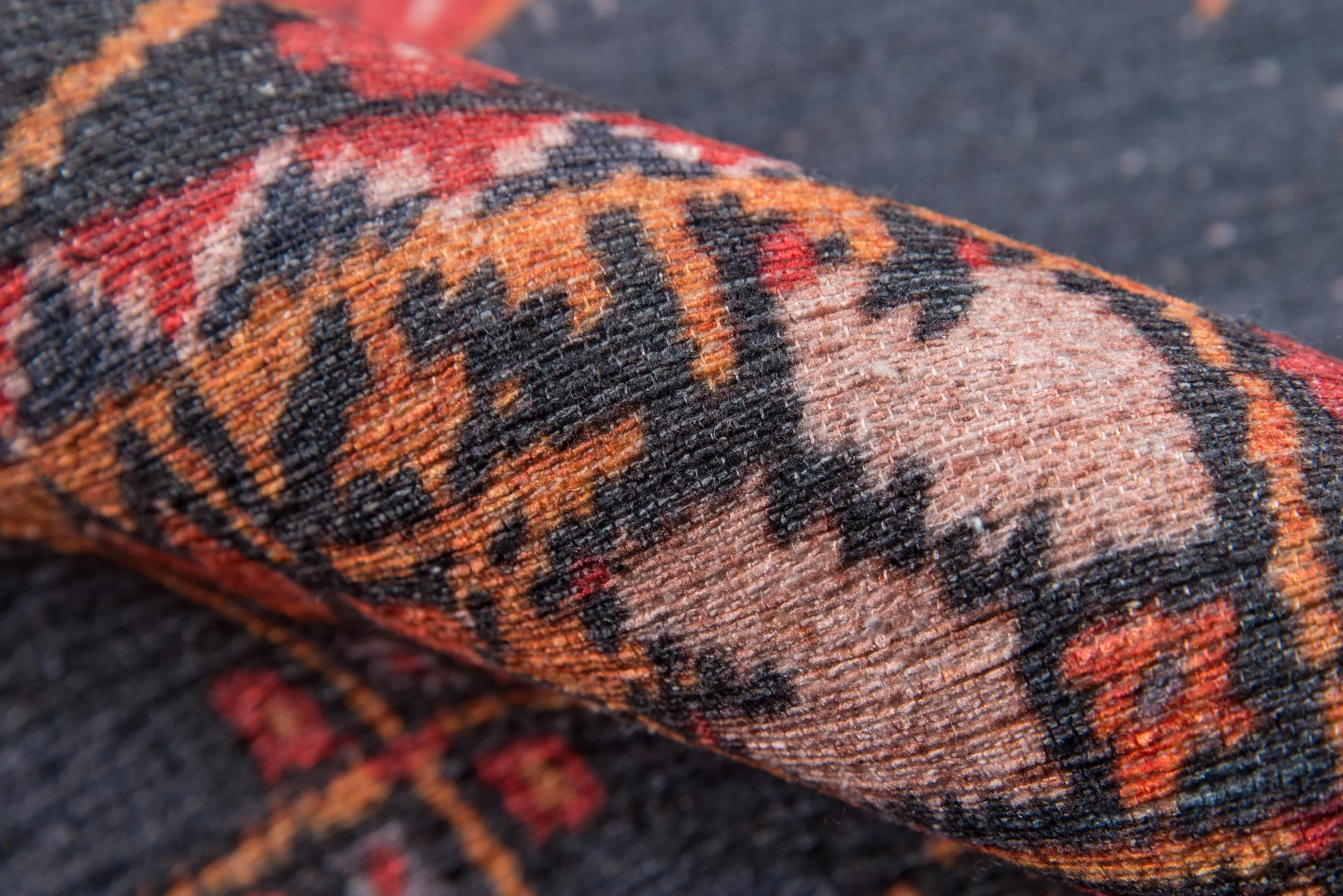 Traditional Machine Made Red Rug