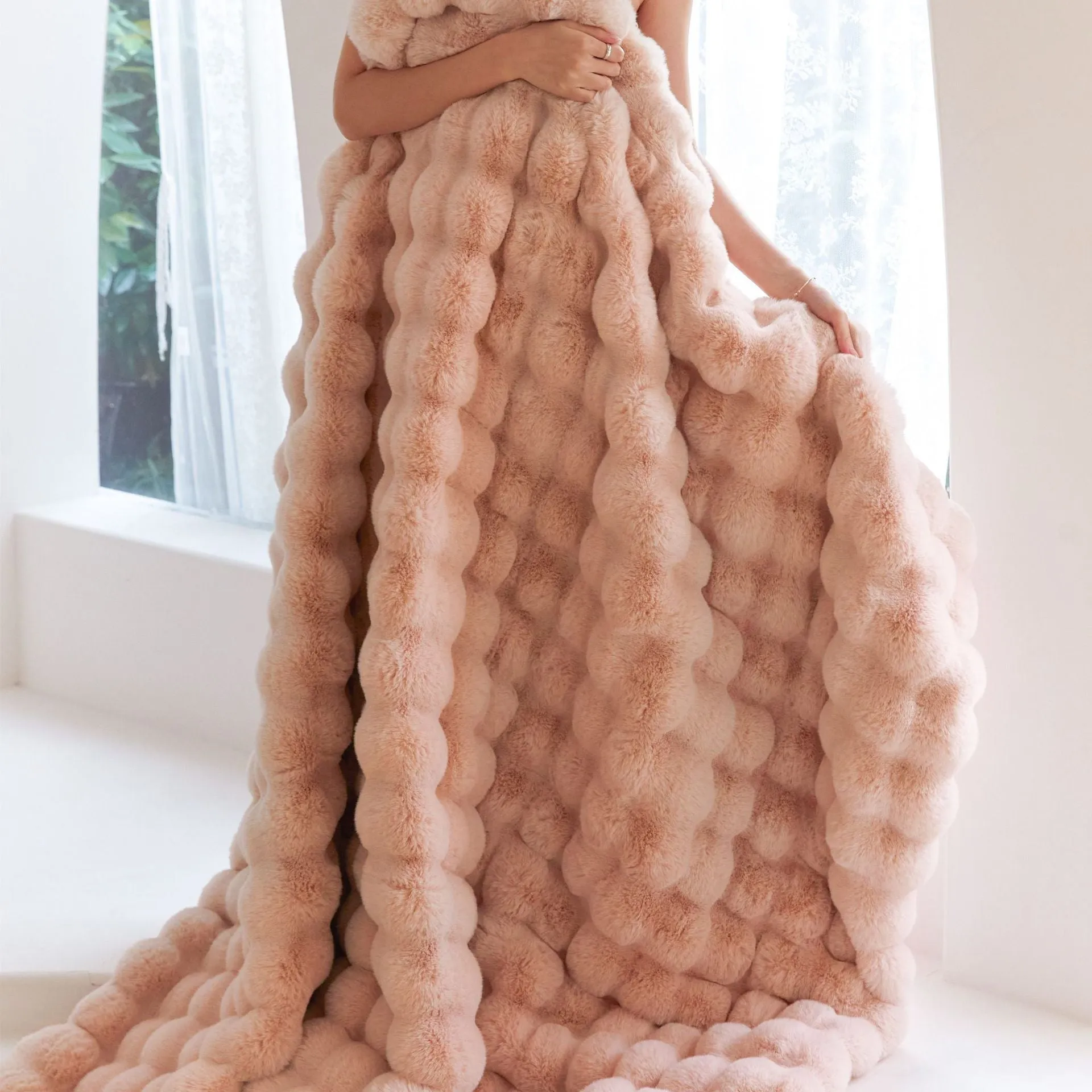 Tuscan Imitation Fur Blanket