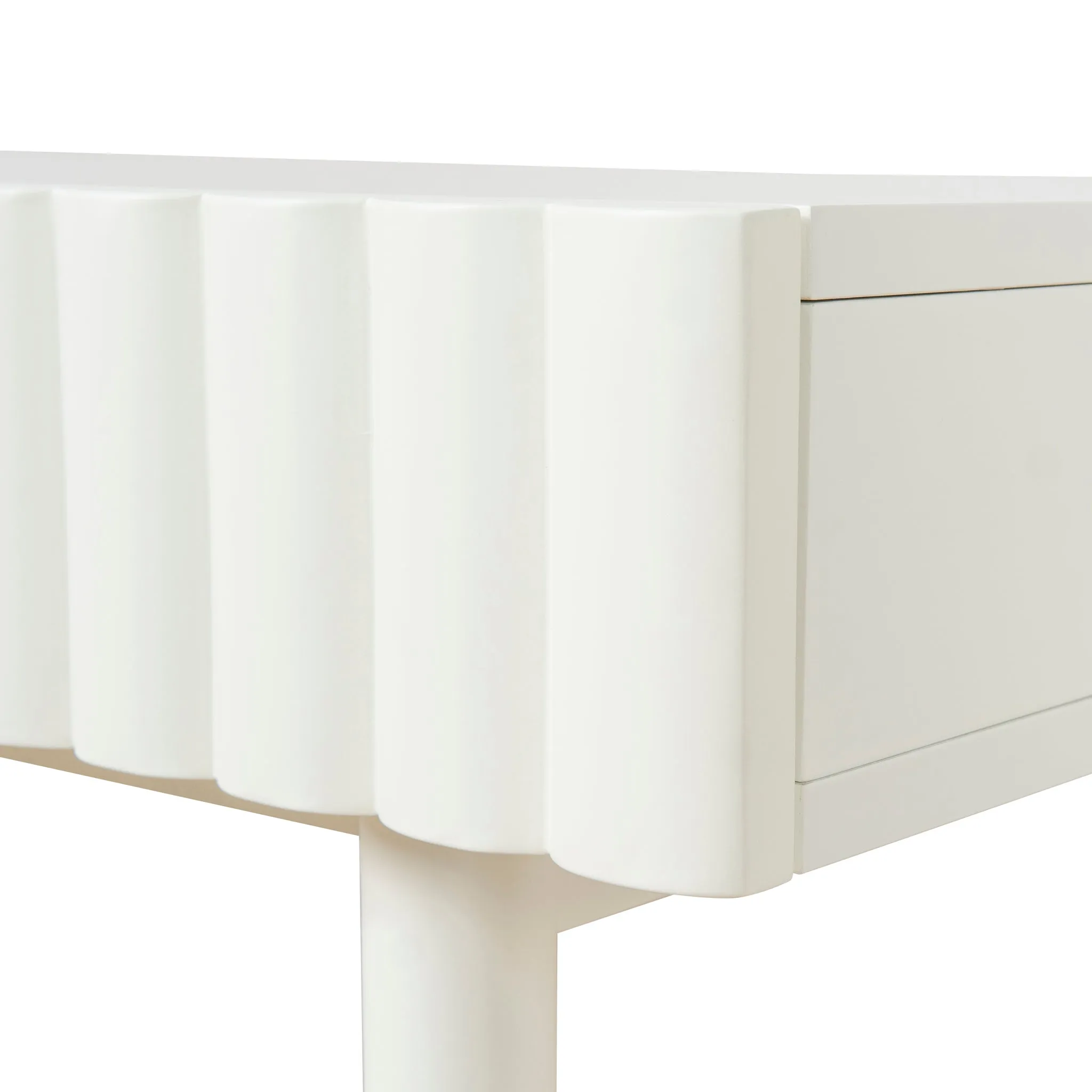 Vasuda 1.2m Home Office Desk - White