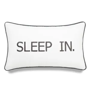 White Sleep In Pillow