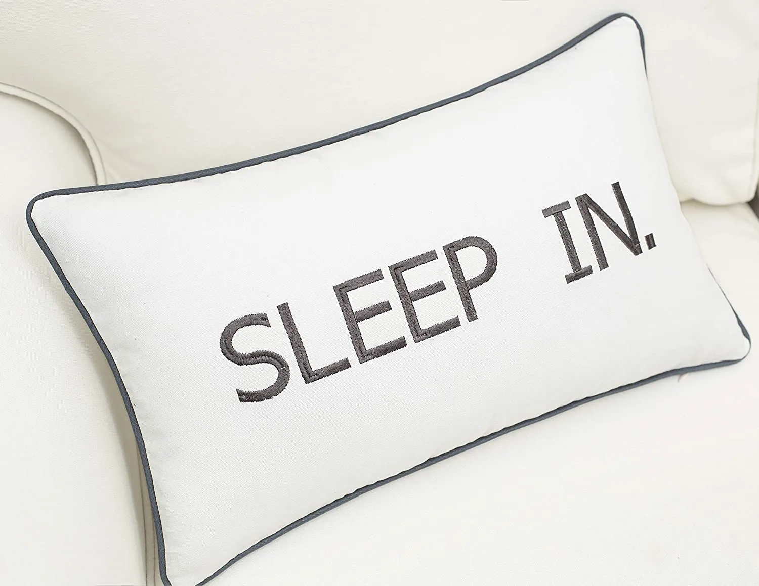 White Sleep In Pillow