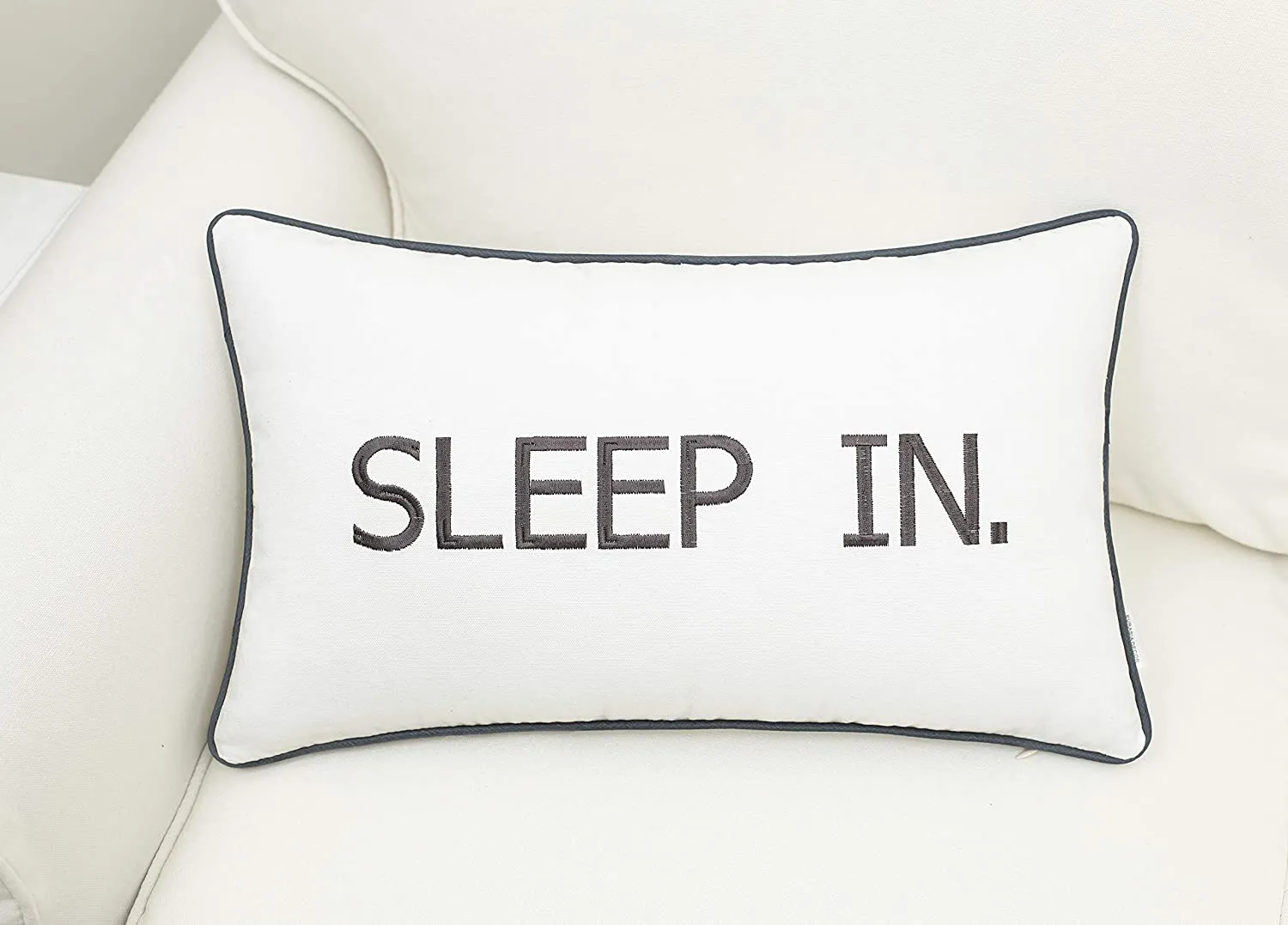 White Sleep In Pillow