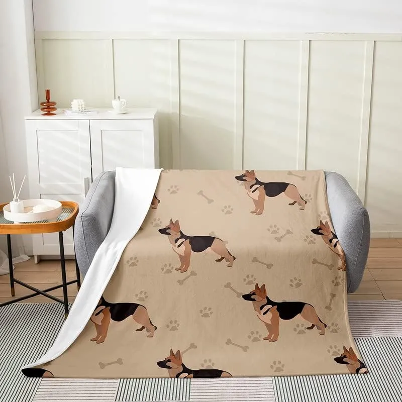 Wolf Dog All Season Bed Blanket