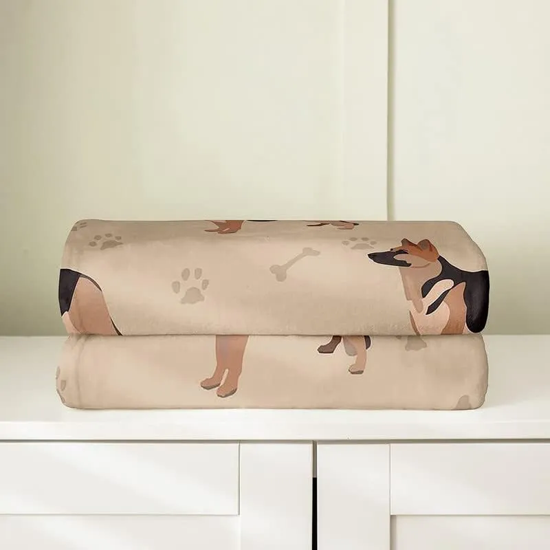 Wolf Dog All Season Bed Blanket